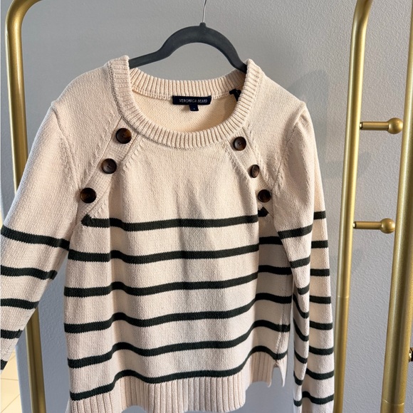Veronica beard  Sweater with Button Details - Picture 9 of 9